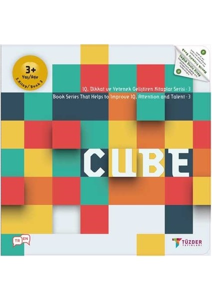 CUBE (3+ Yaş) - IQ, Dikkat ve Yetenek Geliştiren Kitaplar Serisi
