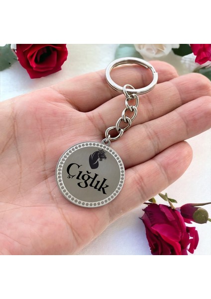 Çığlık Ismıne Özel Kral Aslan Tasarım Anahtarlık -Haa fiyatları