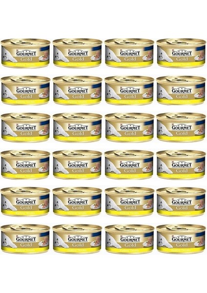 Gold Kiyilmiş Tavuk Etli Yetişkin Kedi Konservesi 85 gr