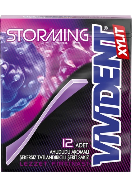 Storming Ahududu Aromalı Sakız 33 G