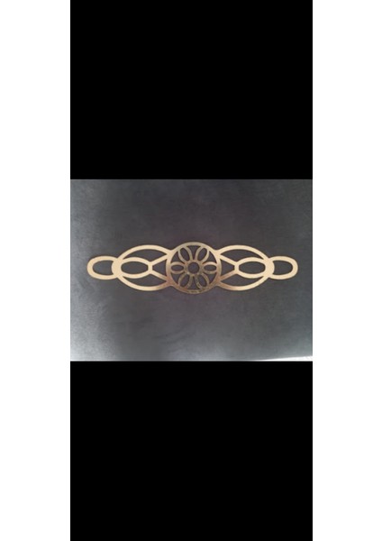 Dekoratif duvar süsleri 12×40 cm gold fiyatları