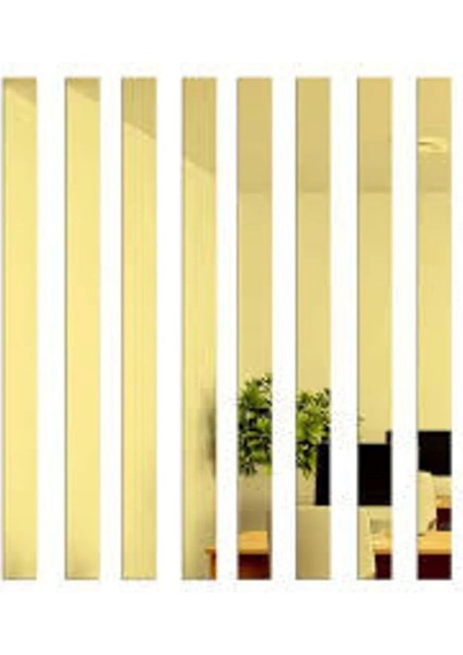 Dekoratif 2.5 ×100 5 adet gold