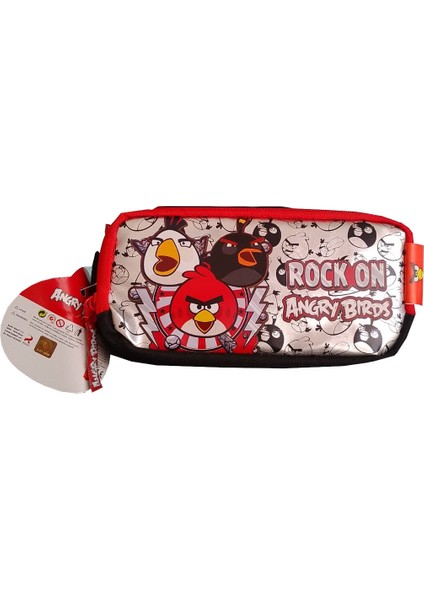 Angry Birds Çift Gözlü Kalem Çantası