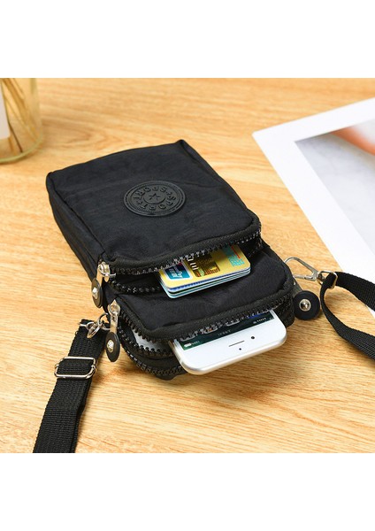 Yeşil Mini Kız Çanta Boyun Omuz Çantası Seyahat Cüzdan Kadın Küçük Messenger Para Kılıfı Anahtarları Koymak Telefon Pasaport Kartları Çanta (Yurt Dışından) modelleri