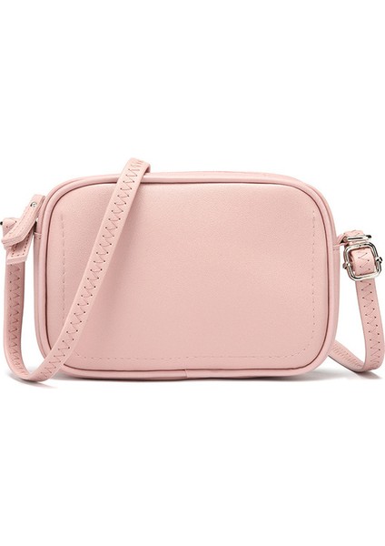 Pembe Fengdong Mini Omuzdan Askili Çanta Kadın Flep Çanta Küçük Kadınlar Için Crossbody Çanta Rahat Postacı Çantası Deri Telefon Çantası Eşi Için Hediye (Yurt Dışından)