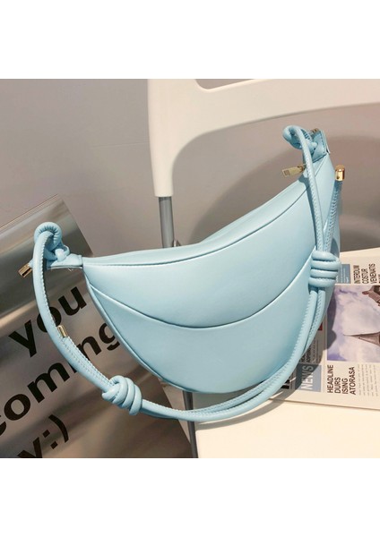 Beyaz Ladsoul 2021 Düz Renk Çantalar ve Cüzdanlar Trend Kadınlar Için Crossbody Omuz Çantası Markalı Trendy Pu Deri Köfte Tasarımı (Yurt Dışından) modelleri