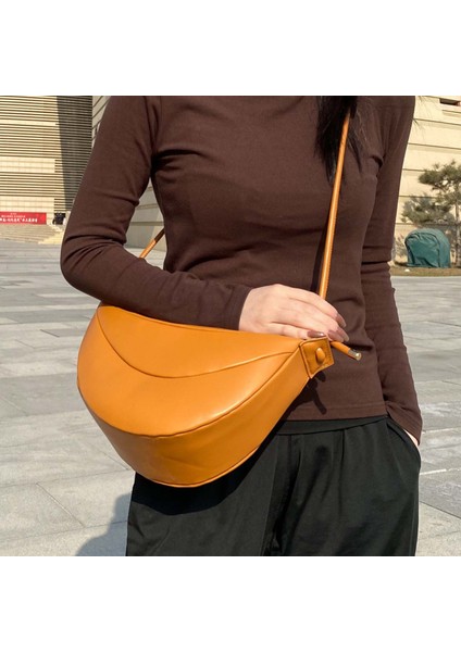 Beyaz Ladsoul 2021 Düz Renk Çantalar ve Cüzdanlar Trend Kadınlar Için Crossbody Omuz Çantası Markalı Trendy Pu Deri Köfte Tasarımı (Yurt Dışından) fırsatları