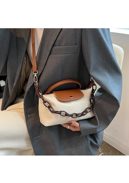 Siyah Kadın Çantaları 2022 Patchwork Kumaş Büyük Kapasiteli Kadınlar Için Crossbody Çanta Yeni Omuz Çantası Kadın Omuz Çantası ve Çanta (Yurt Dışından) indirimleri
