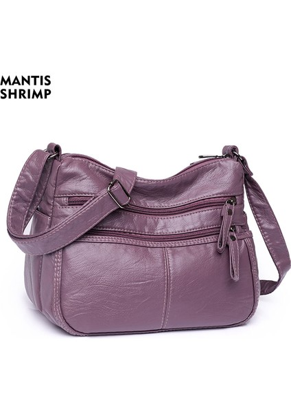 Koyu Kahverengi Kadın Çantası Rahat Kadın Çanta Tasarımcısı Vintage Postacı Çantası Retro Kadınlar Için Crossbody Çanta Bayanlar Klasik Omuz Çantaları (Yurt Dışından) fiyatları