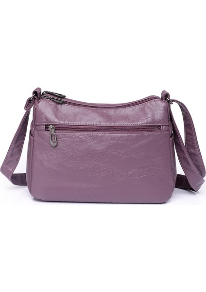 Koyu Kahverengi Kadın Çantası Rahat Kadın Çanta Tasarımcısı Vintage Postacı Çantası Retro Kadınlar Için Crossbody Çanta Bayanlar Klasik Omuz Çantaları (Yurt Dışından) indirimleri
