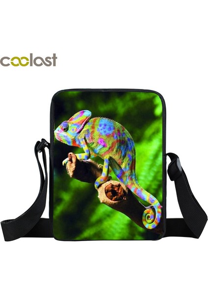 XKBREPTILES01 Sürüngenler Örümcek Messenger Çanta Yılan / Kobra / Kertenkele / Kameleon / Kurbağa Omuz Çantaları Kadın Çanta Bayan Crossbody Çanta (Yurt Dışından) fiyatları