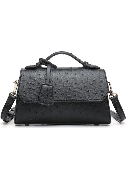 Sıcak Pembe Özelleştirilmiş Devekuşu Deri Çanta Yeni Stil Omuz Çantası Genç Kızlar Için Okul Çantaları Moda Pembe Çanta Yüksek Kaliteli Crossbody Çanta (Yurt Dışından) fiyatları