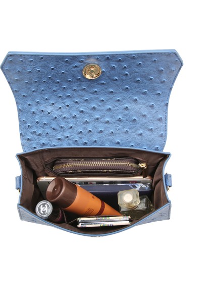 Sıcak Pembe Özelleştirilmiş Devekuşu Deri Çanta Yeni Stil Omuz Çantası Genç Kızlar Için Okul Çantaları Moda Pembe Çanta Yüksek Kaliteli Crossbody Çanta (Yurt Dışından) modelleri