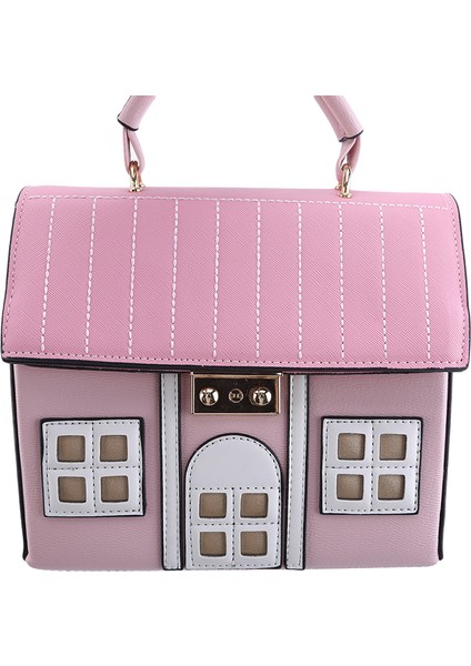 Bej Kadın Ev Şekli Çanta Moda Kare Postacı Çantası Küçük Omuzdan Askili Çanta Bayanlar Için Zarif Crossbody Çanta Bayan Hediye Feminina (Yurt Dışından) fırsatları