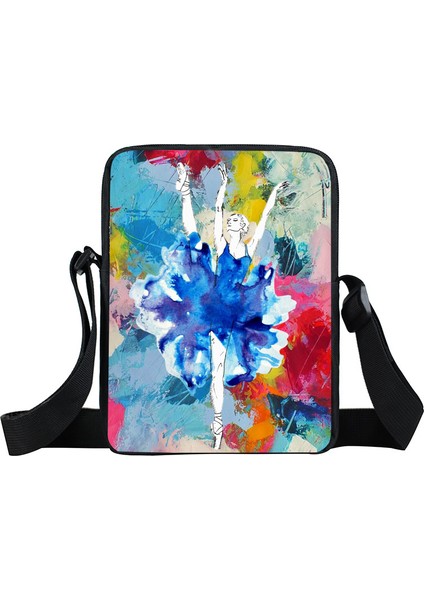 XKBBALLET11 Sevimli Bale Dans Kadın Çanta Messenger Çanta Seyahat Için Taşınabilir Crossbody Çanta Bayanlar Omuz Çantaları Kızlar Küçük Satchel (Yurt Dışından) indirimleri