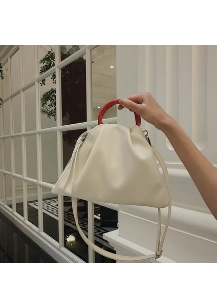 Kahverengi Çapraz Vücut Çanta Kadın Basit Omuz Çantaları Kadın Yumuşak Deri Hamur Torbası Tasarımcı Marka Küçük Tote Sac Bayan Çanta Moda (Yurt Dışından)