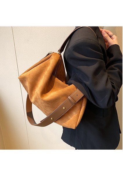 Gri Moda Yüksek Kapasiteli Kadın Patchwork Pu Crossbody Çanta Kadın Çanta Kadınlar Için Sahte Süet Omuz Çantası Tote Çanta Çanta (Yurt Dışından) fırsatları