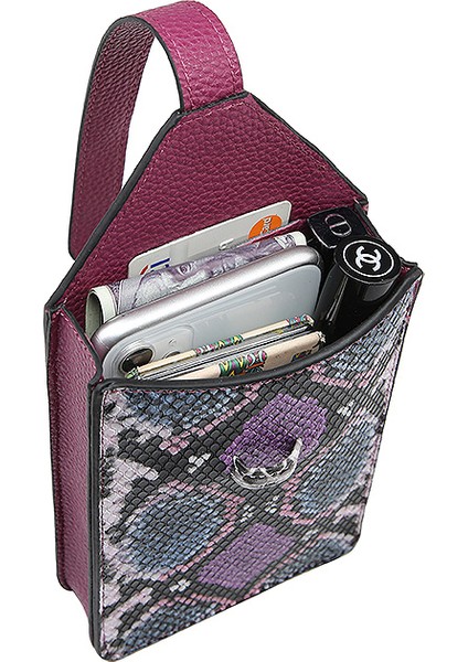 Python Siyah En Kaliteli Küçük Tütsü Crossbody Çanta Desen Mini Zincir Çanta Debriyaj Çanta Tasarımcısı Telefon Çantası Yeni Kadın Omuz Çantaları (Yurt Dışından) fırsatları