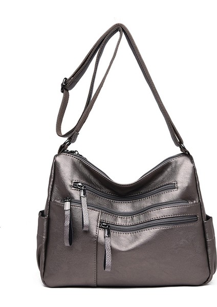 Bronze2 Moda Büyük Kadınlar Için Crossbody Çanta Ünlü Marka Yumuşak Deri Omuz Çantası Kadın Lüks Çanta Kadın Çanta Tasarımcısı Sac 2019 (Yurt Dışından)