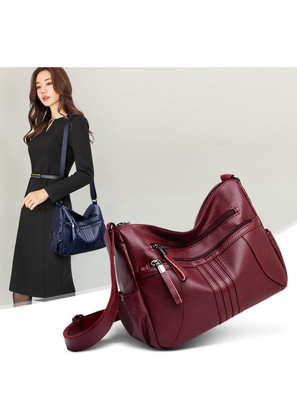 Bronze2 Moda Büyük Kadınlar Için Crossbody Çanta Ünlü Marka Yumuşak Deri Omuz Çantası Kadın Lüks Çanta Kadın Çanta Tasarımcısı Sac 2019 (Yurt Dışından) modelleri