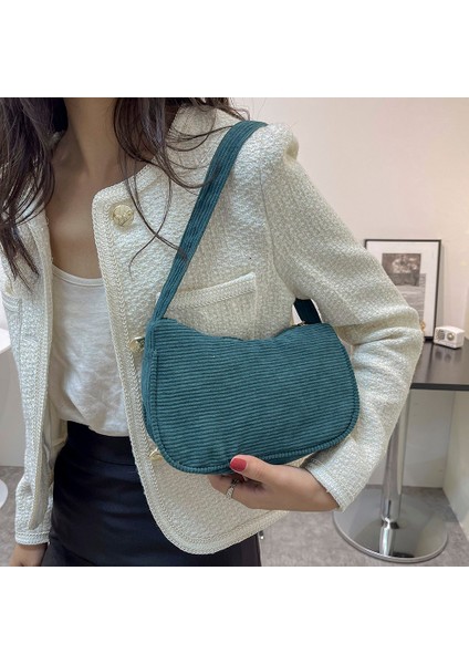 Gri Zincir Tarzı Moda Kadın Kadife Düz Renk Koltukaltı Çanta Bayanlar Casual Shopper Çanta 2023 Marka Tasarımcısı Debriyaj Kadın Omuz Çantası Bolsa (Yurt Dışından) fiyatları