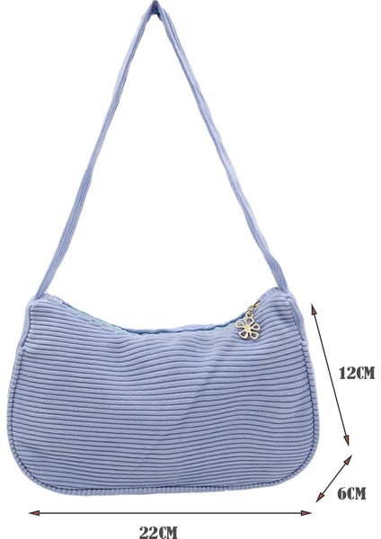 Gri Zincir Tarzı Moda Kadın Kadife Düz Renk Koltukaltı Çanta Bayanlar Casual Shopper Çanta 2023 Marka Tasarımcısı Debriyaj Kadın Omuz Çantası Bolsa (Yurt Dışından) fırsatları