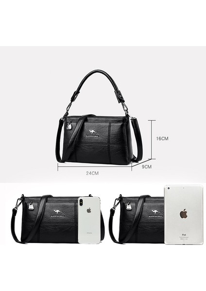 Şarap Kırmızısı Gündelik Marka Moda Tasarımcısı Çanta Kadın Deri Hobos Bayanlar Için Vintage Ekose Tote Omuz Çantası Messenger Crossbody Çanta (Yurt Dışından) indirimleri