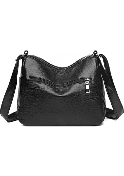 Kırmızı Kadın Çantası Omuz Çantası Yüksek Kaliteli Yeni Moda Pu Deri Çanta Tote Çanta Kadın Postacı Çantası Kadın Omuz Vintage Çanta (Yurt Dışından) fırsatları