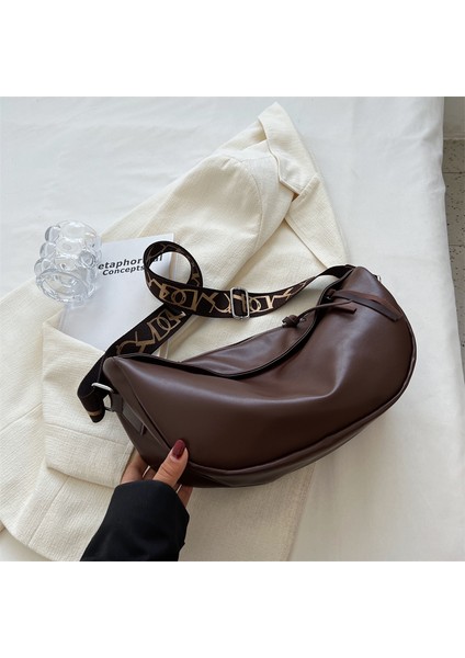 Kadınlar Için Haki Moda Çanta Yumuşak Deri Crossbody Çanta Kadın Marka Tasarımcısı Omuz Çantaları Bayanlar Büyük Çanta Basit Rahat Kese (Yurt Dışından) modelleri