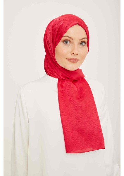 Trend Jan Jan Pembe Monogram Desenli Jakar Şal 6 - 21226 modelleri