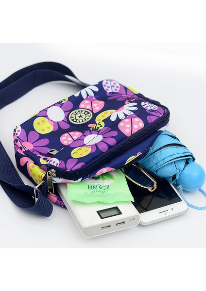 Color9 Kadın Çantası Yaz Moda Yeni Tek Omuz Küçük Crossbody Çanta Eğlence Kadın Askılı Çanta Mini Tuval Cep Telefonu Çantası (Yurt Dışından) modelleri