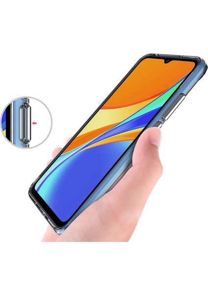 Xiaomi Redmi 9c Uyumlu Kılıf Sararmaz Hd Şeffaf Silikon Kılıf Şeffaf