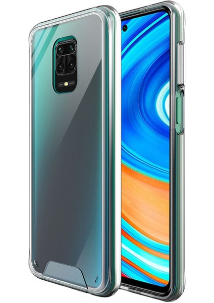 Xiaomi Redmi Note 9 Pro Uyumlu Kılıf Sararmaz Hd Şeffaf Silikon Kılıf Şeffaf