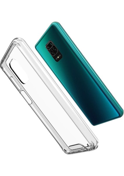 Xiaomi Redmi Note 9 Pro Uyumlu Kılıf Sararmaz Hd Şeffaf Silikon Kılıf Şeffaf