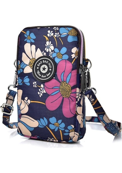 Siyah 2022 Yeni Fermuarlı Cep Telefonu Çantası Kadın Askılı Çanta Asılı Boyun Cep Telefonu Çantası Koşu Bilek Bozuk Para Cüzdanı Crossbody Çanta (Yurt Dışından) fiyatları