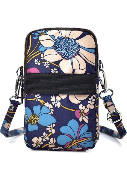 Siyah 2022 Yeni Fermuarlı Cep Telefonu Çantası Kadın Askılı Çanta Asılı Boyun Cep Telefonu Çantası Koşu Bilek Bozuk Para Cüzdanı Crossbody Çanta (Yurt Dışından) modelleri