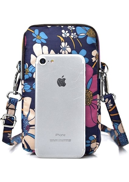 Siyah 2022 Yeni Fermuarlı Cep Telefonu Çantası Kadın Askılı Çanta Asılı Boyun Cep Telefonu Çantası Koşu Bilek Bozuk Para Cüzdanı Crossbody Çanta (Yurt Dışından) fırsatları
