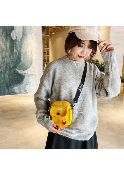 Siyah-B Katı Kadınlar Için Crossbody Çanta Omuz Çantası Çanta Moda Rahat Tote Çanta Kılıfı Küçük Kanvas Çanta Messenger Çanta Çantalar Sac (Yurt Dışından) fiyatları