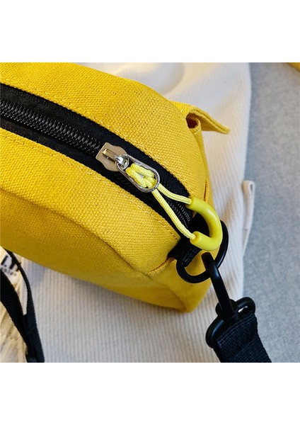 Siyah-B Katı Kadınlar Için Crossbody Çanta Omuz Çantası Çanta Moda Rahat Tote Çanta Kılıfı Küçük Kanvas Çanta Messenger Çanta Çantalar Sac (Yurt Dışından) fırsatları