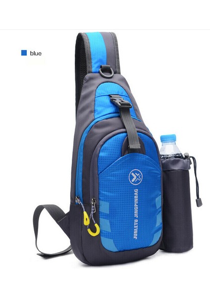 Kırmızı Kadın Erkek Göğüs Çantası Tek Kollu Çanta Anti Hırsızlık Çantası Spor Yürüyüş Çantası Oxford Su Geçirmez Omuz Çantası Moda Messenger Crossbody Çanta (Yurt Dışından) modelleri