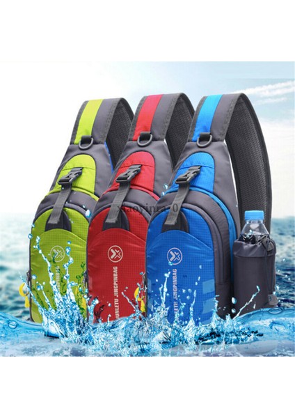 Kırmızı Kadın Erkek Göğüs Çantası Tek Kollu Çanta Anti Hırsızlık Çantası Spor Yürüyüş Çantası Oxford Su Geçirmez Omuz Çantası Moda Messenger Crossbody Çanta (Yurt Dışından) indirimleri