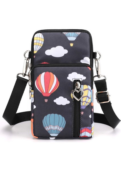 Color8 Cep Telefonu Çantası Kadın Askılı Çanta 2022 Yeni Tüm Maç Mini Küçük Crossbody Çanta Asılı Boyun Bozuk Para Cüzdanı Dikey Çanta (Yurt Dışından)