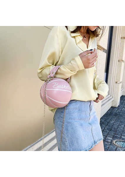 03 Kadın Top Çanta Yuvarlak Basketbol Futbol Parti Elbise Suni Deri Crossbody Kız Bozuk Para Cüzdanı Omuz Çantası (Yurt Dışından) indirimleri