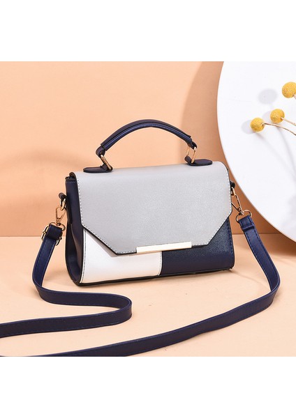 Derin Mavi Yıngpeı Kadınlar Mesaj Çanta Moda En Saplı Omuz Çantaları Küçük Rahat Vücut Çantası Tote Ünlü Markalar Tasarımcı Yüksek Kalite (Yurt Dışından)