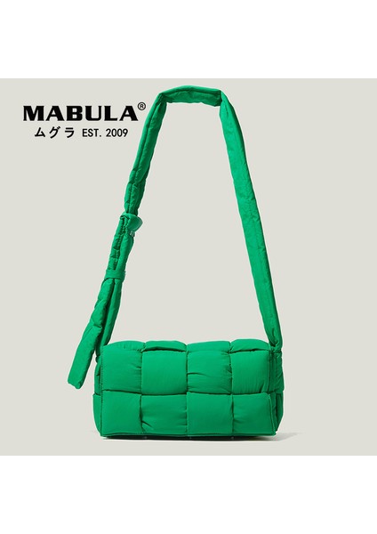 B Mabula Lüks Örgü Çantası Crossbody Çanta Kadın Kış Tüy Yastıklı Kapitone Aşağı Uzay Marka Tasarım Omuz Tote (Yurt Dışından) fiyatları
