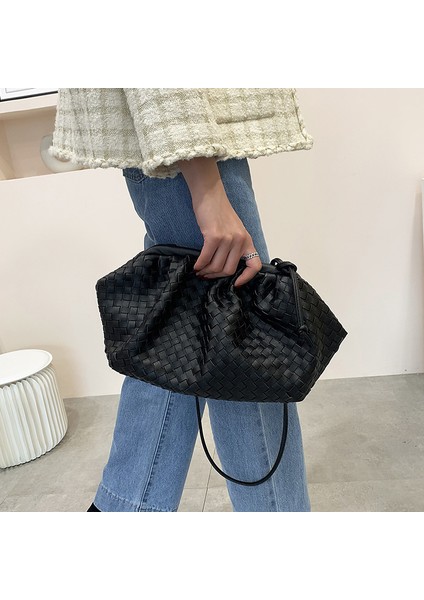 Kahve Kadınlar Basit Köfte Çanta Tasarımcısı Retro Moda Bulut Kadın Crossbody Omuz Çantası Gelgit Messenger Çanta Debriyaj Çanta (Yurt Dışından) fiyatları