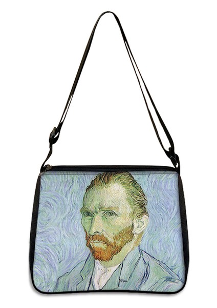YXBVANGC05CW Van Gogh Yıldızlı Gece Kolu Çanta Retro Kadın Omuz Çantaları Bayanlar Çanta Eğlence Koltukaltı Kılıf Çanta Kadın Debriyaj (Yurt Dışından)
