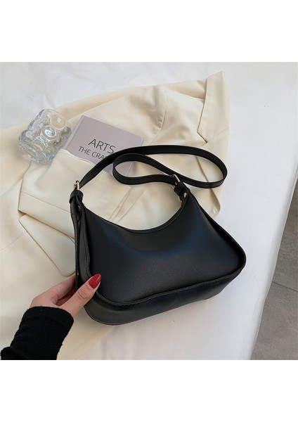 Kahverengi Yumuşak Pu Deri Bayan Omuz Çantası 2022 Yeni Vintage Trend Kadın Crossbody Çanta Bayanlar Için Basit Lüks Tasarımcı Çanta Çanta (Yurt Dışından) indirimleri