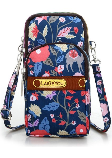 Renk 7 Mini Tek Omuz Çantası Cep Telefonu Çantası Yaz Spor Bilek Kol Çantası Eğik Geri Asılı Crossbody Çanta Sıfır Cüzdan Koşu Çantası (Yurt Dışından)