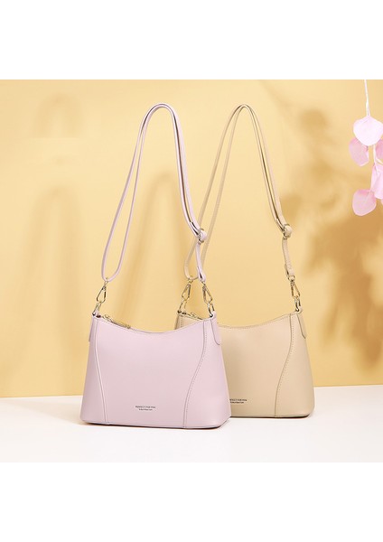 Şarap Kırmızı Lüks Marka Tasarımcısı Koltukaltı Omuz Çantası Kadın Yumuşak Pu Deri Çok Fonksiyonlu Crossbody Messenger Çantalar Kadın (Yurt Dışından)